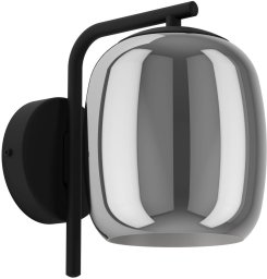 Kinkiet EGLO Wall lamp EGLO CIAMPINO, 1xE27, 28W, black, 15x22x22cm