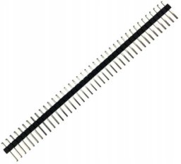 Goldpin listwa z pinami 1x40 2.54 raster do dupont