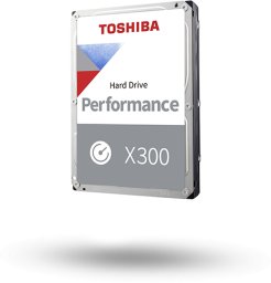 Toshiba X300 Performance HDWR780UZSVA - Festplatte - 8 TB - intern - 3.5" (8.9 cm) - SATA 6Gb/s - 7200 rpm - Puffer: 512 MB