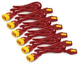 Kabel zasilający APC APC - Stromkabelkit - power IEC 60320 C13 zu IEC 60320 C14 - 10 A - 1.8 m - Rot - fur P/N: SCL500RMI1UC, SCL500RMI1UNC, SMT3000I-AR, SMT3000R2I-AR, SMTL750RMI2UC, SRT1500RMXLI