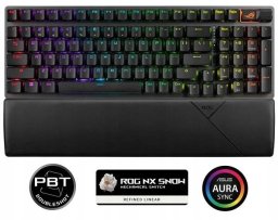 Klawiatura Asus ASUS klawiatura ROG Strix Scope II 96 Wireless (ROG NX Snow) - Czechy/Słowacja