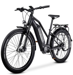 Elektrinis dviratis Beaster BS36B, 250 W, 36 V, 13 Ah, juodos spalvos