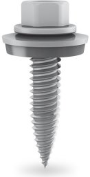 Azo Wkręt samowiercący 6x25mm ze stali nierdzewnej su EPDM do mocowania paneli PV 100vnt.