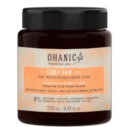 Kaukė garbanotiems plaukams Ohanic Skirtas garbanotiems plaukams Method Mask, 250 ml OHAN19