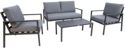 Sodo baldų komplektas ADRIO table, sofa, 2 chairs