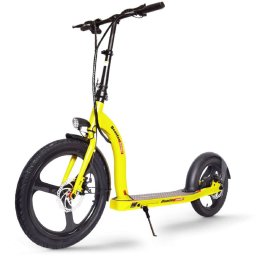 Elektrinis paspirtukas Beaster Scooter VOYAGER, 350 W, 36 V, 10 Ah, geltonas