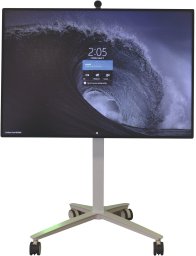 MEDIASPRINT Hub Mobil M f�r Surface Hub V2 Weiss