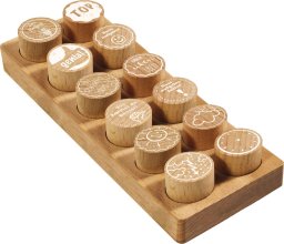 COLOP WOODIES Stempel-Set "Lehrer-Motiv" retail