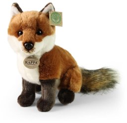 Rappa - Pluszowa maskotka siedzący Lis 27 cm Eco-Friendly