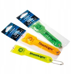 Przywieszka z odblaskiem LED zielona 8112-6166 Calibra