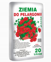 Ziemia do pelargonii Arex 20l Podłoże