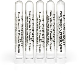 Set, Dr Sebagh, Pure Vitamin C Powder Cream, Revitalising, Cream, For Face, 5 pcs, 1.95 g For Women