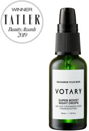 Votary, Super Boost, CBD & Strawberry Seeds, Recovery, Night, Oil, For Face, 30 ml For Women