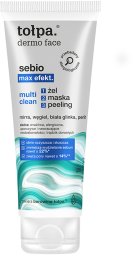 TOŁPA Dermo Face Sebio Max Multi Clean żel-peeling-maska 100 ml