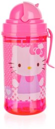 Butelka ze słomką 350ml Hello