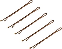 Activeshop Wsuwki fryzjerskie do włosów 120 szt. E-57 5,6 cm złote
