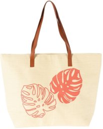 Torba termiczna plażowa beżowa 22 l