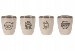 Kubki ceramiczne 160 ml 4 szt.