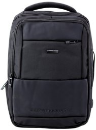 Lean Plecak Miejski Biznesowy USB Pas Piersiowy Czarny 26L