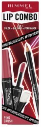 Zestaw Do Makijażu Rimmel London Lip Combo 3 Części Pink Crush