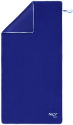 NAR14 RĘCZNIK Z MIKROFIBRY FROTTE GRANATOWY 160X80cm NILS AQUA