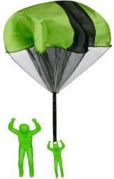 SPADOCHRONIARZ LATAJĄCY FIGURKA ZABAWKA 50CM ZIELONY