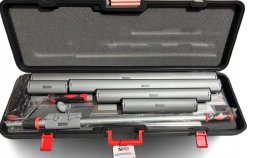 ZESTAW ALUM. SZPACHLI Z WYMIENNYM OSTRZEM 25,40,60,80.100 CM