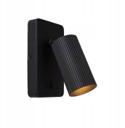 Kinkiet DELIGHT Lucide Clubs 09239/11/30 kinkiet lampa ścienna 1x40W GU10 czarny