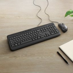 WIRED DESKTOP 600 IT LAYOUT/QWERTY IT/ES/PT/TR BLACK EMEA