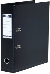 Brevordner elba pp miljø a4 8 cm sort