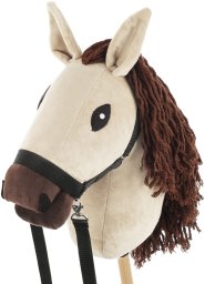 Froster Hobby Horse Skippi A3 - Biszkopt - Jasny beż i brąz - kantar i wodze