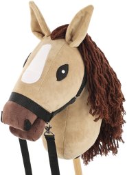 Froster Hobby Horse Skippi A3 - Karmelowy - Beżowy - kantar i wodze w zestawie