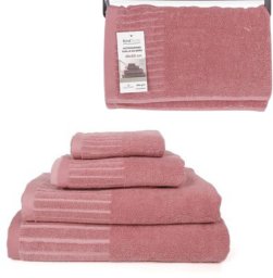 Ręcznik 50x30 SOFT TOUCH 400g różowy