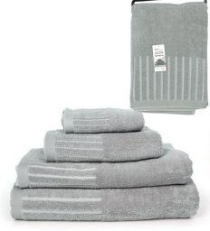 Ręcznik 100x150 SOFT TOUCH 400g jasnoszary