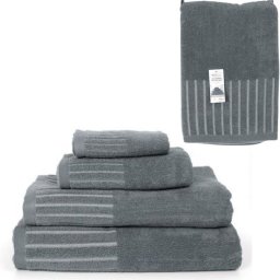 Ręcznik 100x150 SOFT TOUCH 400g ciemnoszary