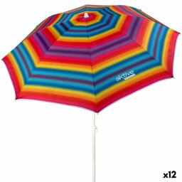 Slnenk Aktive Wielokolorowy Oxford Stal Tkanina Oxford 180 x 185 x 180 cm (12 Sztuk)
