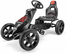 Gokart Venom na pedały Xootz WBTY6300 Czarny 114x62x62 cm Sport