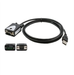 EXSYS EX-1346 konwerter portu USB 2.0 na 1S x interfejs szeregowy RS-422/485, kabel, FDTI, czarny, 1,8 m