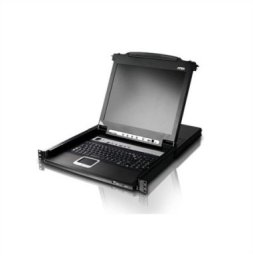 Przełącznik KVM LCD ATEN CL5708M 43 cm, USB-PS/2, VGA, 8 portów, US-Layout