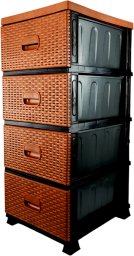 Komoda RATTAN- mix*/ 38X45X90/
