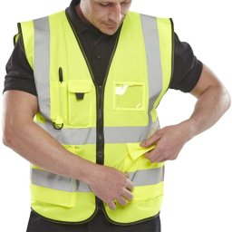 Kamizelka ostrzegawcza BEESWIFT Executive, rozm. XL, żółta