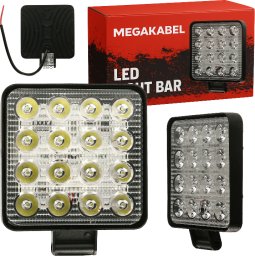 Lampa robocza 48W 4800lm zimna barwa 12-24V OFFROAD CX-34 MEGAKABEL