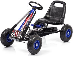 Gokart na pedały Meteor GM/15 niebieski Uniwersalny