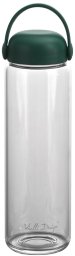 Szklana butelka na wodę 540 ml Fuori zielona