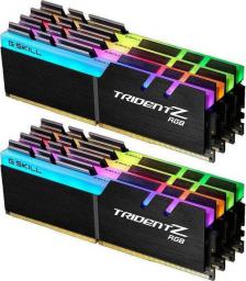 Pamięć G.Skill Trident Z RGB, DDR4, 64 GB, 4000MHz, CL18 (F4-4000C18Q2-64GTZR)