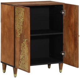 vidaXL Szafka 60x33x75 cm z litego drewna mango