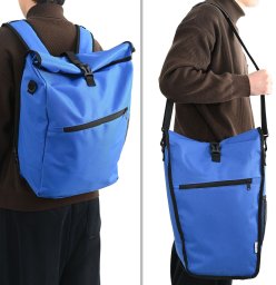 vidaXL Torba na bagażnik Niebieska 25 L 33x16x48 cm