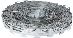 vidaXL Drut kolczasty  50 m BTO-22 ocynkowana stal