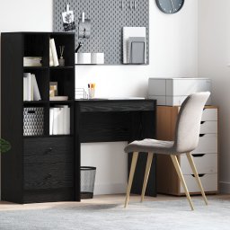 vidaXL Biurko do pisania  Czarny dąb Drewno inżynieryjne 70 x 40 x 76 cm