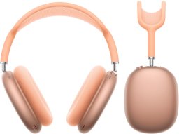 Apple AirPods Max headphones, orange